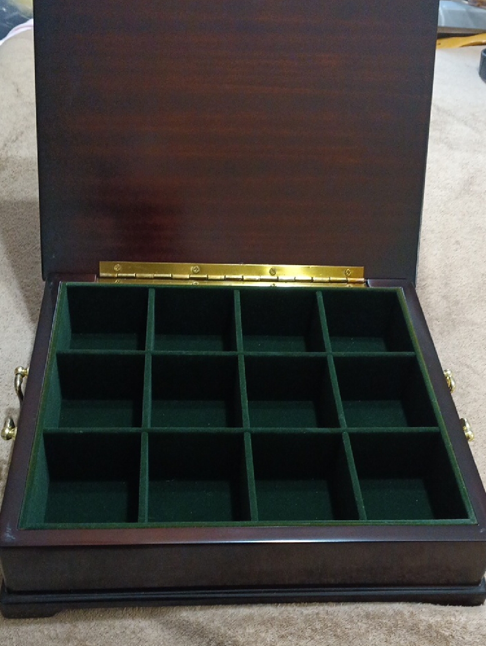 Pandora Compatible Bracelet & Watch Jewelry Case.(Bombay Com. Tea Chest)